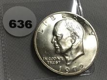 1972-S Ike 40% Dollar