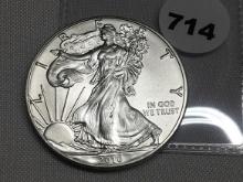 2016 Silver Eagle Dollar, BU