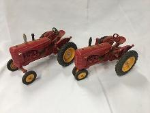 Lot of 2, Ertl 1/16 Scale, (2) Massey Harris 44 Tractors