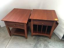 (2) Thomasville Side Tables (Nicks & Scratches)