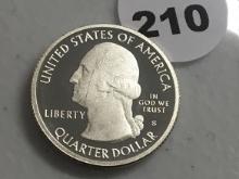 2012-S Silver Denali Washington Quarter Proof