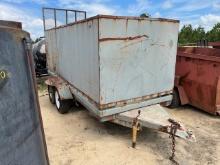 Gray Utility Trailer w/ Sides N/T