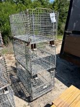 (3) Misc. Storage Cages