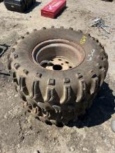 (2) ATV Tires & Rims