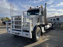 2015 PETERBILT 367 TRI AXLE DAY CAB WINCH TRUCK ODOMETER READS 367,268 MILES, METER READS 12,891 HOU