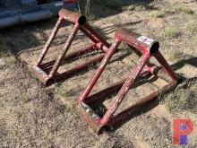 (2) 27"TRIANGLE FRAC TANK STANDS  16145