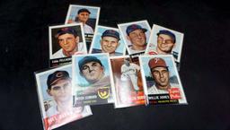 1953 Topps 1991 Topps Archive Lot Of 25