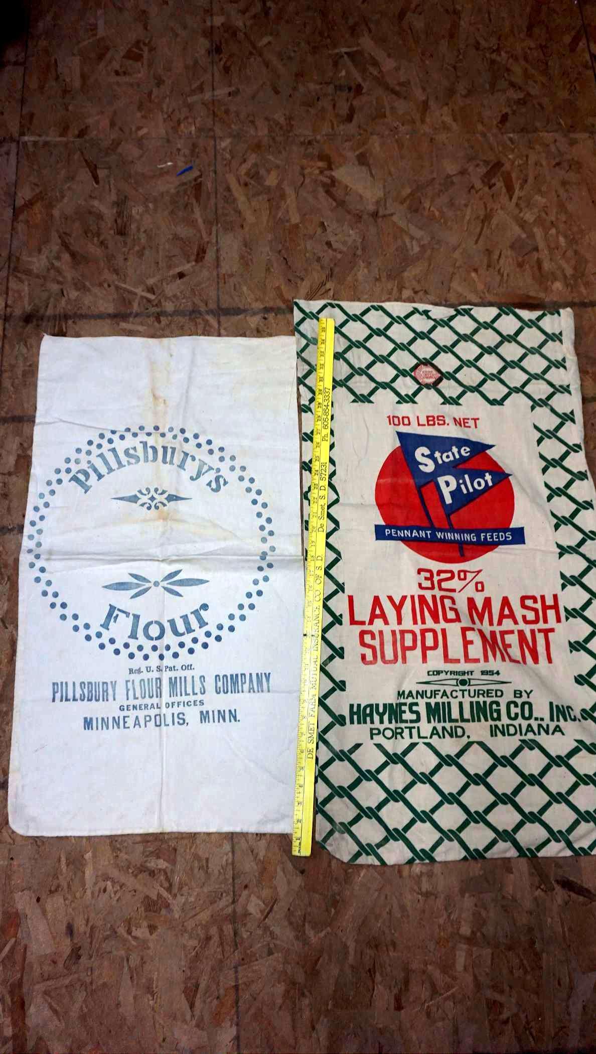 Flour, Mash Pellet Sacks - Pillsbury & Haynes