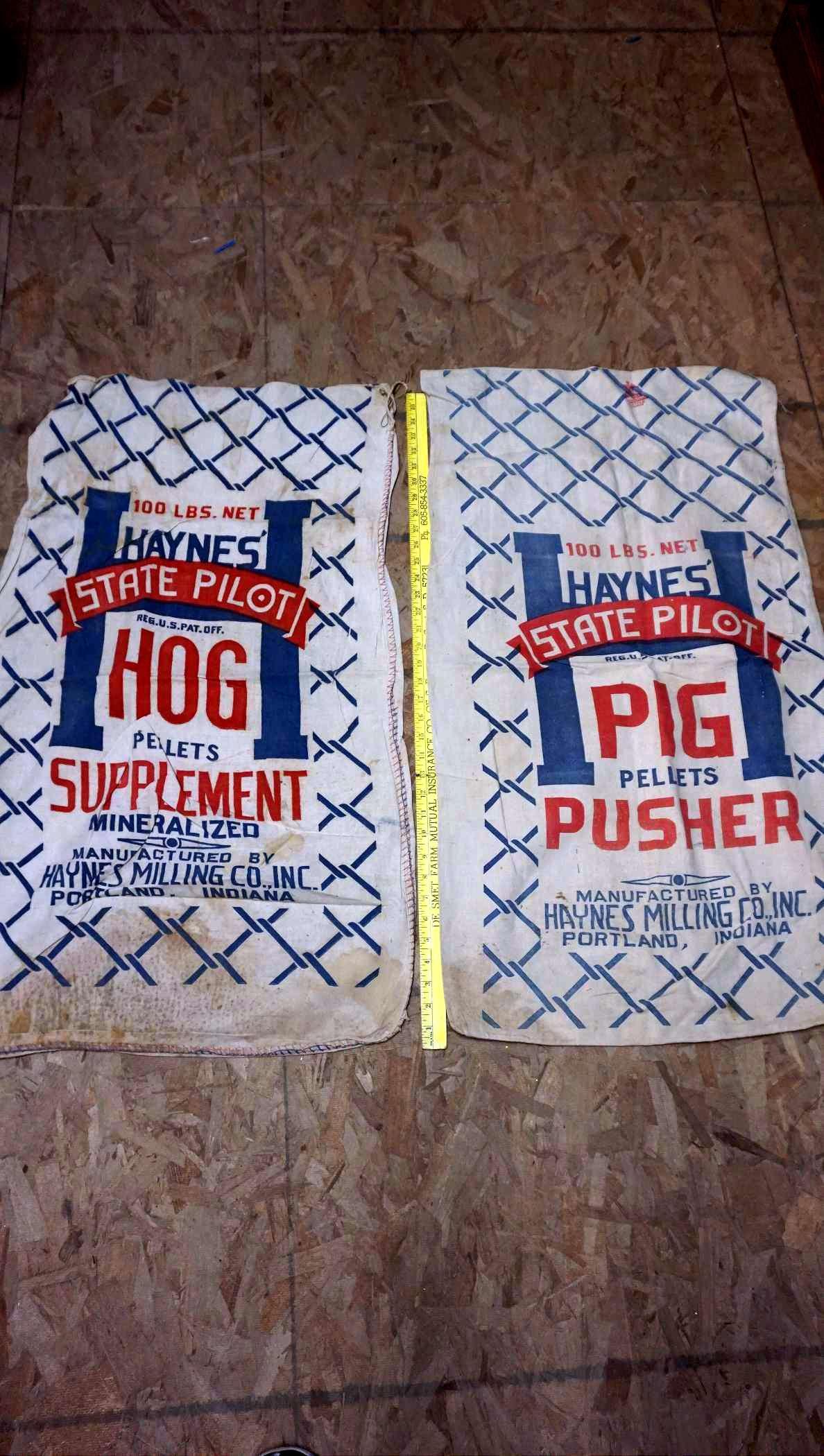 Flour, Mash Pellet Sacks - Pillsbury & Haynes