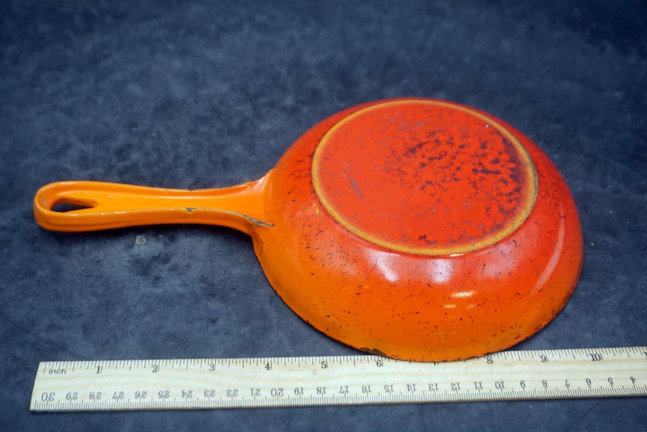 Orange Frying Pan