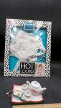 Hot Looks Doll Clothing Accessory & The Clauses Tea Set