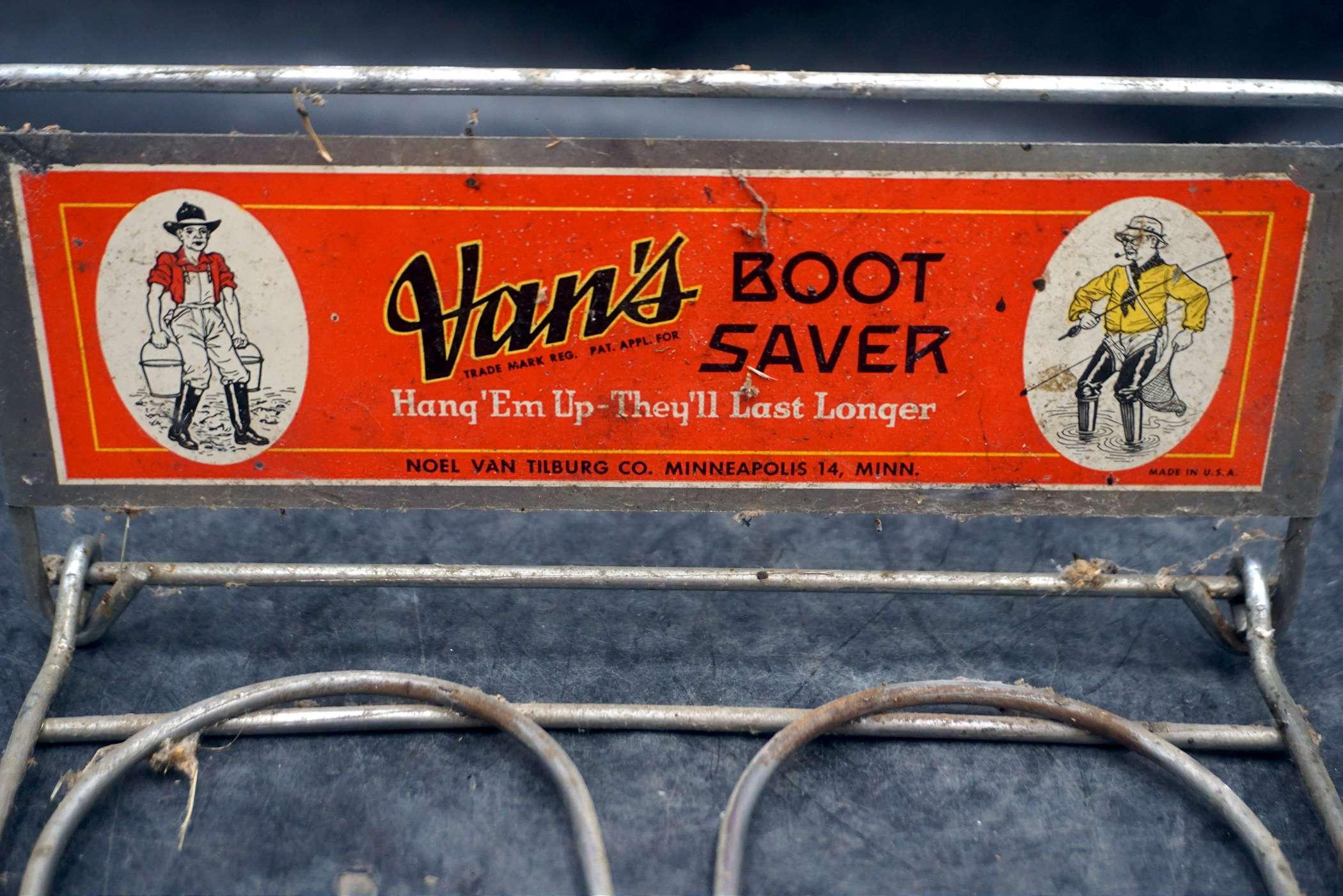 Vans Boot Saver - Hang 'Em Up. They'Ll Last Longer Boot Hanger