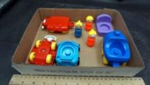 Toy Vehicles & Little People Figurines