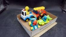 Sesame Street Tyco Preschool Toy Vehicles