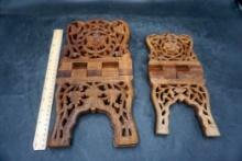 2 - Wooden Holders