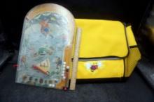 Championship Hockey Ball Game & Leinenkugel'S Honey Weiss Bier Yellow Cooler Bag