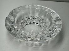 Hand Cut  Imported Crystal Ashtray