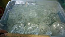 Star Glass Bowls, Glasses & Candy Dish