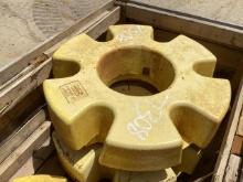 Crate of John Deere Wheel Weights