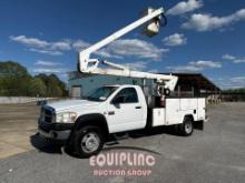 2009 DODGE RAM 5500 BUCKET TRUCK