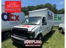 2012 FORD E350 12FT BOX TRUCK