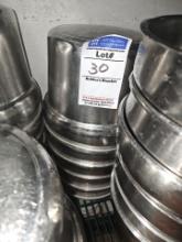 Stainless steel round inserts 10"