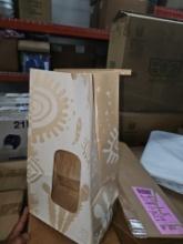 Paper bag with insert film window (sold per case of 250ct)