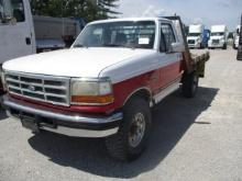 1997 FORD F-250 Heavy Duty Flatbed Truck