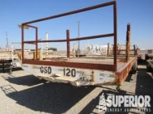 (x) 1995 SPCNS 8'W x 35'L T/A Pipe Trailer, VIN-CA