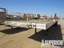 (x) UTILITY MFG SPCNS 8'W x 40'L T/A Pipe Trailer,