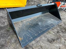 Unused 78in Bucket Skid Steer Attachment [YARD 2]