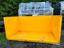 4 cu yd Trash Hopper Forklift Attachment [YARD 2]