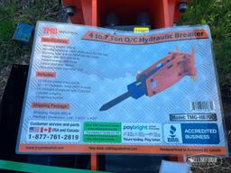 Unused TMG-HB70Q TMG Industrial 4-7 Ton Excavator/Backhoe Hydraulic Hammer Breaker [YARD 2]