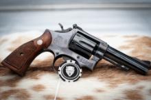 Smith and Wesson pistol model 15-2, 38 special made in 1967, serial number K724162