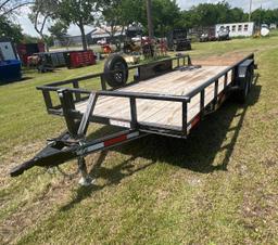 2021 Kearney 20 foot Utility Trailer with Ramps