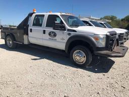 2012 F-450 Super Duty Flatbed Truck -141K Miles - 4x4 - Runs