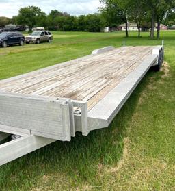 32 foot Aluminum Wolverine Car Hauler - Super Clean