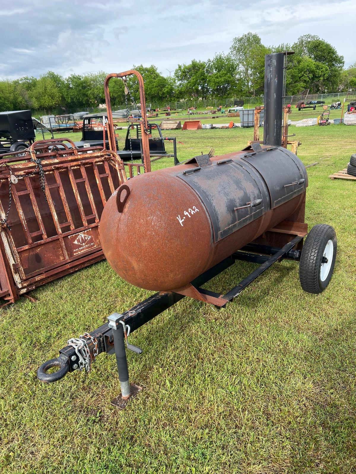 Reverse Flowed BBQ Smoker - Project not completely finished