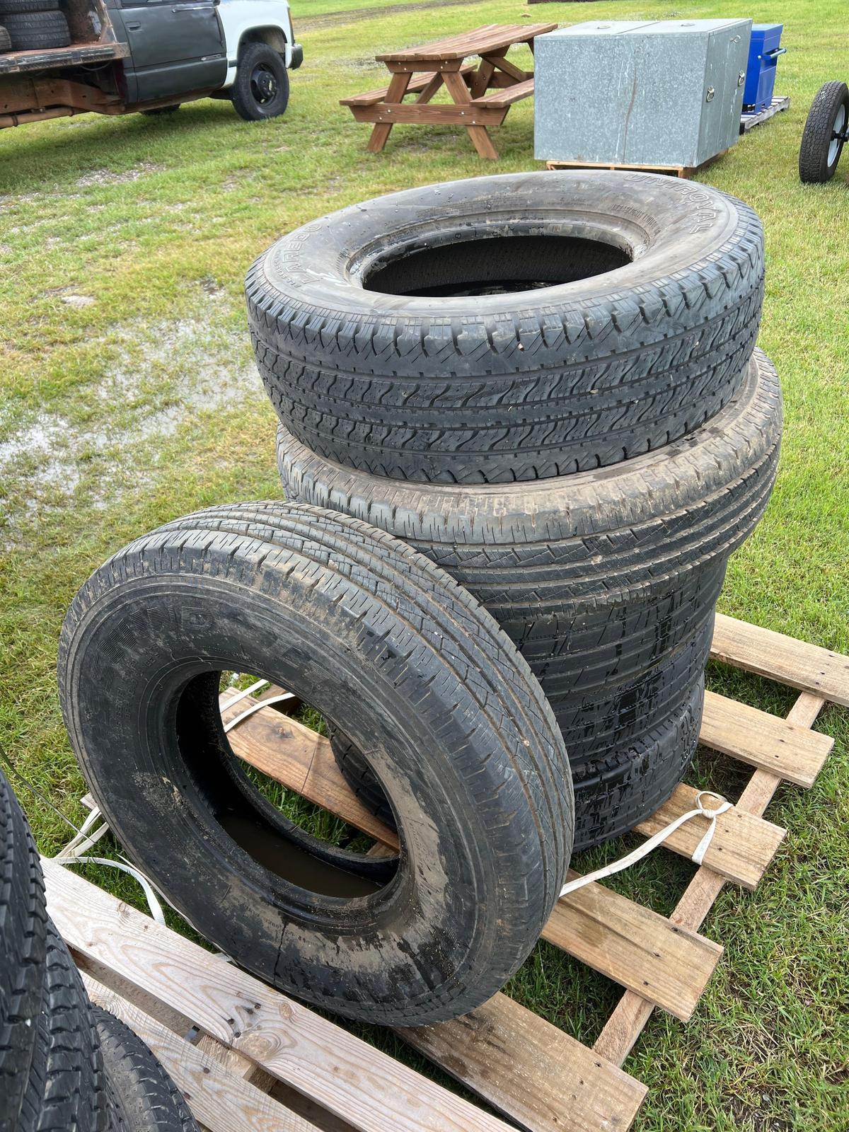 Pallet of Misc. Tires