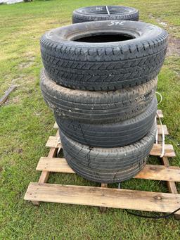 Pallet of Misc. Tires