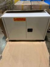 Metal Solvent Flammable Cabinet - Qty. 4x Money - New