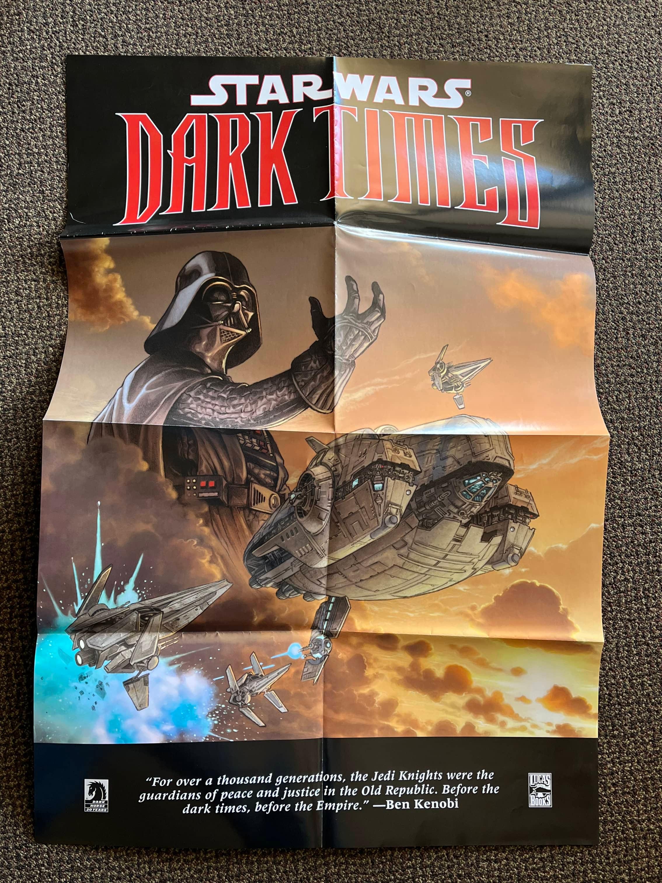 Dark Horse Comics Star Wars Dark Times Promo Poster