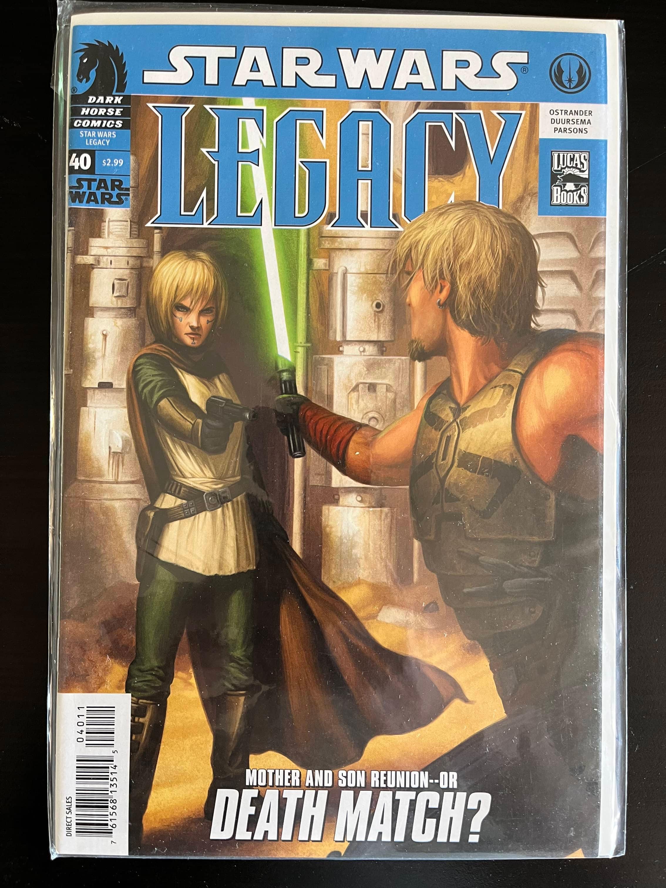 Star Wars Legacy Dark Horse Comic #40 2009