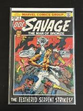 Doc Savage The Man of Bronze Marvel Comic #2 Bronze Age 1972