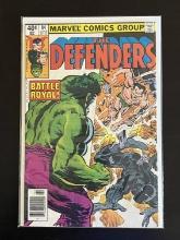 The Defenders Marvel Comic #84 Bronze Age 1980 Key 1st Battle of Namor and Black Panther, Atlantis a