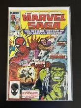 The Marvel Saga Marvel Comic #2 1986