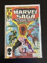 The Marvel Saga Marvel Comic #4 1986