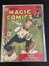 Magic Comics David McKay Publishing #113 Golden Age 1943. Key Dagwood + Blondie, Mandrake the Magici