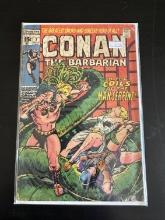 Conan the Barbarian Marvel Comics #7 Bronze Age 1971 Key 1st cameo appearance of Thoth-Amon, a power