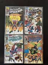 4 issues. The Spectacular Spider-Man Marvel Comics #168, #169, #170 & #171 1990